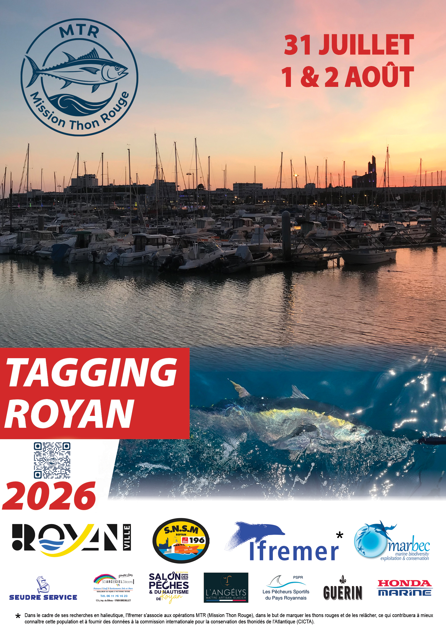 Tagging Royan 2026 : Notez les dates !