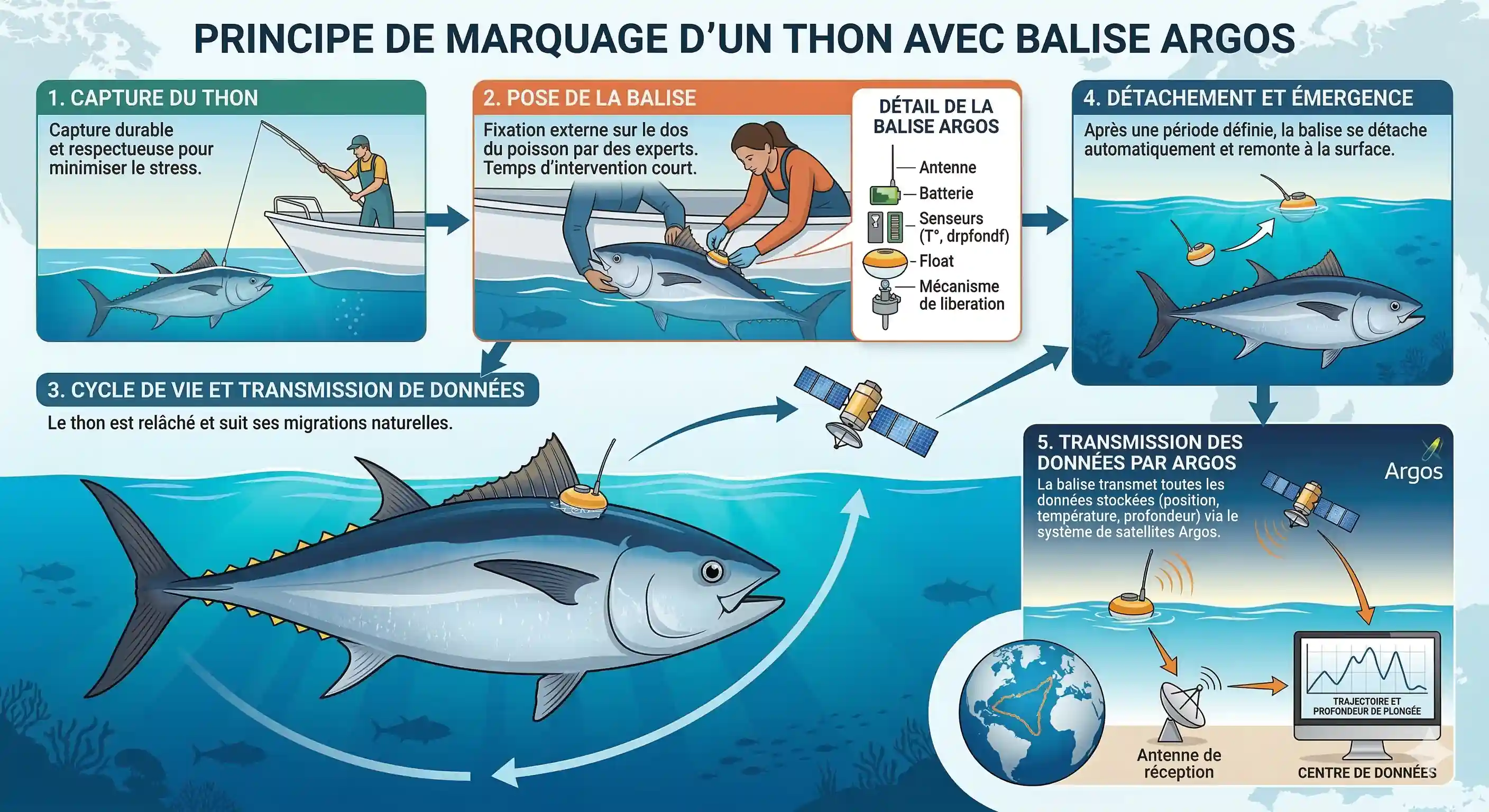 Suivie par balise ARGOS - MTR